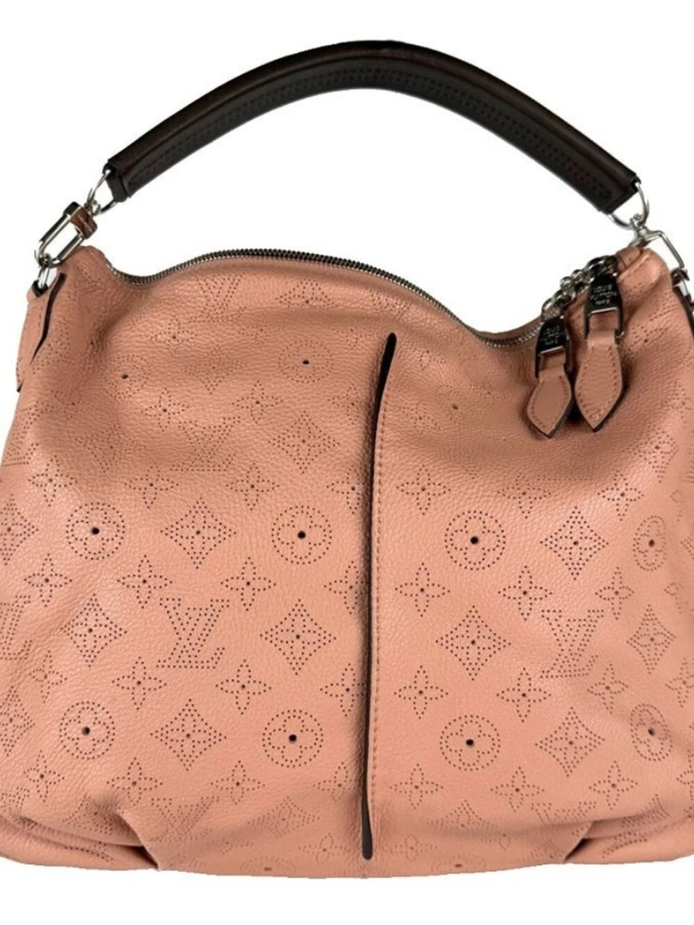 LOUIS VUITTON Monogram Mahina Serene PM Shoulder Bag Handbag